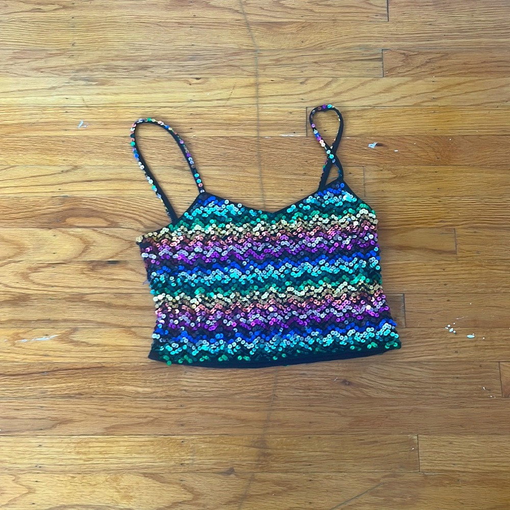 Rainbow top
